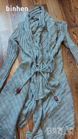 Нова дамска ефектна жилетка за есента, снимка 3 - Жилетки - 34108540