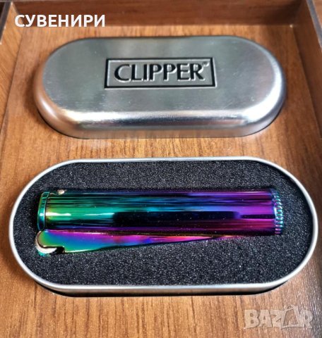 Бензинова Запалка Clipper , Комплект, снимка 5 - Запалки - 40300498