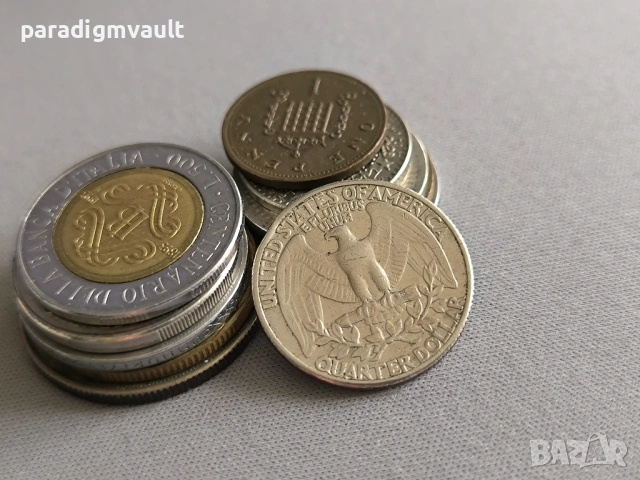 Монета - САЩ - 1/4 (четвърт) долар | 1986г.