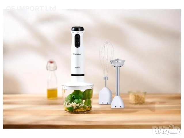 Мултифункционален Блендер Пасатор SILVERCREST 3 в 1 SSMS 600 E6, снимка 9 - Кухненски роботи - 52687057