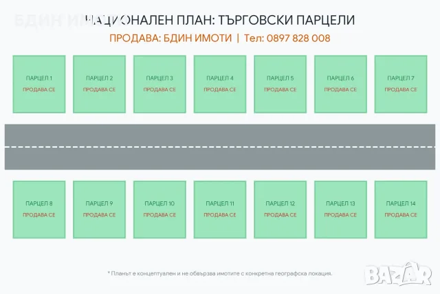 Продавам парцели Видин