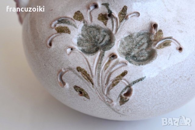 Керамична ваза Ainring Keramik Кана Немска керамика , снимка 6 - Вази - 41450009