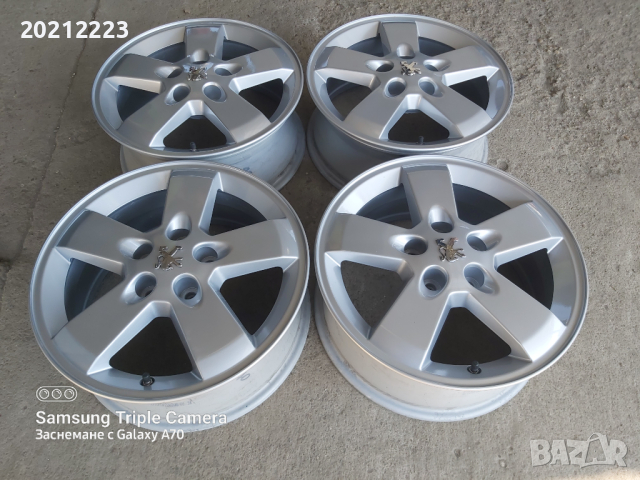 4 броя алуминиеви джанти за Peugeot 308,407,508 16, снимка 3 - Гуми и джанти - 44923455