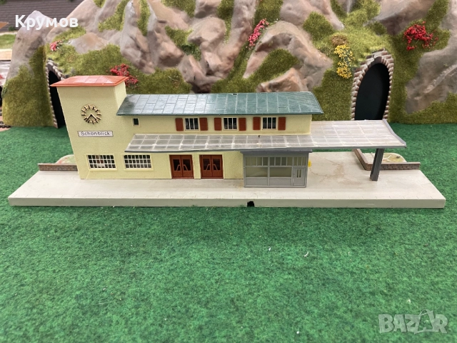 Сгради, гари и инфраструктура за макет на влак диорама H0 1:87 ЖП моделизъм, снимка 6 - Колекции - 52875361