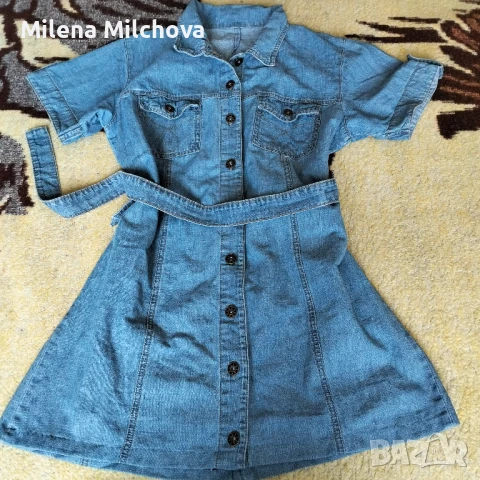 Дънкова рокля размер М 
