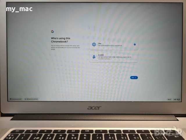 Acer Chromebook Enterprise 515 CB515-1H N17Q5, снимка 2 - Части за лаптопи - 55825751