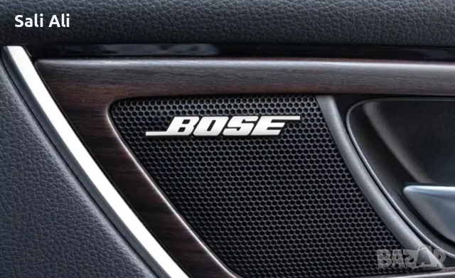 Комплект емблеми Bose за автомобилни тонколони 4 бр./комплект, метални