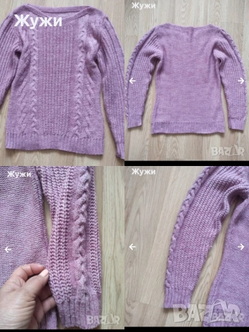 НАМАЛЕНИЕ 10% НА ВСИЧКО В ТАЗИ ОБЯВА!!!ДАМСКИ блузи, размер М, различни модели., снимка 4 - Блузи с дълъг ръкав и пуловери - 47599961