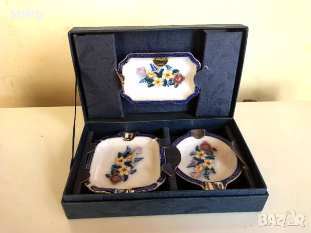 Уникални Стари Английски Порцеланови Пепелници