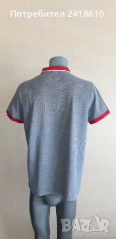 Hugo Boss Pique Pima Cotton Slim Fit Mens Size L - XL ОРИГИНАЛНА Тениска, снимка 6 - Тениски - 50822492