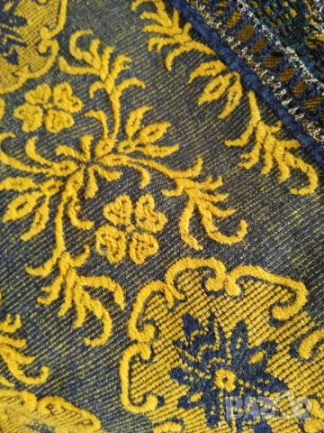 Кувертюра вълнена ретро, снимка 3 - Покривки за легло - 50507379