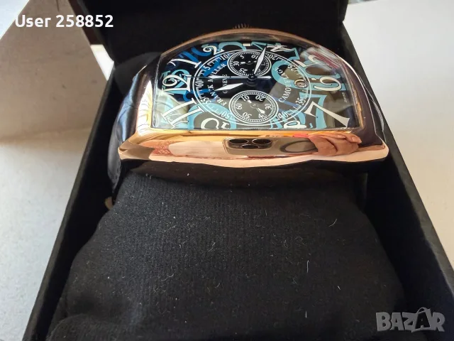 Franck Muller - Vintage Chronograph Quartz  - Мъжки часовник - Нов , снимка 6 - Мъжки - 53218912