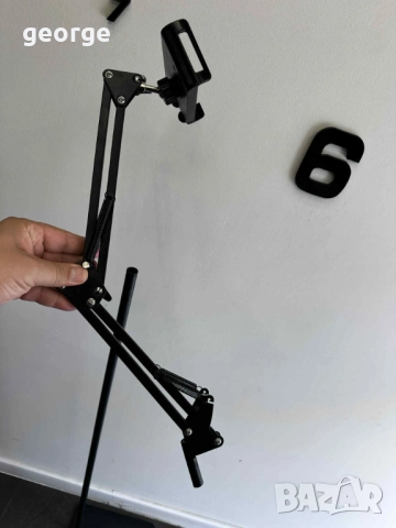 Стойка за телефон и таблет, снимка 5 - Селфи стикове, аксесоари - 51758937