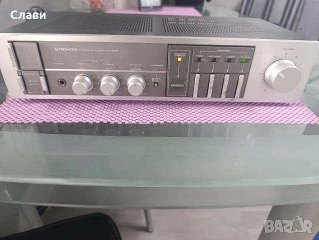 Усилвател PioneerSA-550 , снимка 11 - Ресийвъри, усилватели, смесителни пултове - 55966540