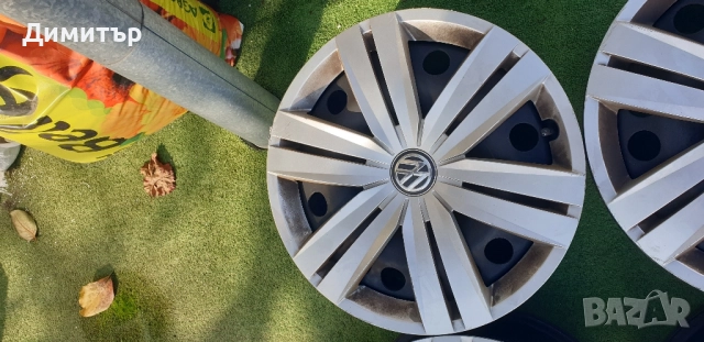 Оригинални немски железни джанти 16 цола 5х112 с тасове за Фолксваген. , снимка 13 - Гуми и джанти - 52420516