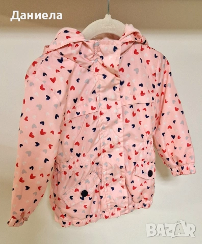 Детско пролетно якенце за момиченце So Cute, размер 80 (9-12 месеца), снимка 8 - Бебешки якета и елеци - 53638055
