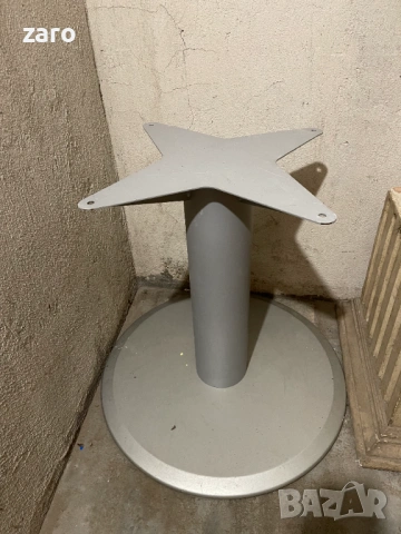 Масивна кръгла маса за беседка, помещение, снимка 4 - Маси - 53723847