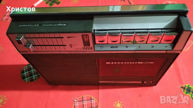 Колекционерски Касетофон Telefunken от ЕДНО ВРЕМЕ от 70-те години ОТЛИЧНО работещ от чужбина