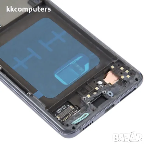 LCD Дисплей и Тъч Скрийн с рамка за Samsung Galaxy S21 5G SM-G991B, снимка 3 - Резервни части за телефони - 48659132