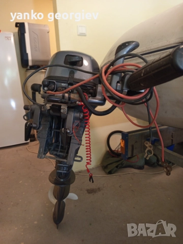 Извънбордов двигател YAMAHA 9.9 к.с. 4Т, снимка 4 - Воден транспорт - 52810392