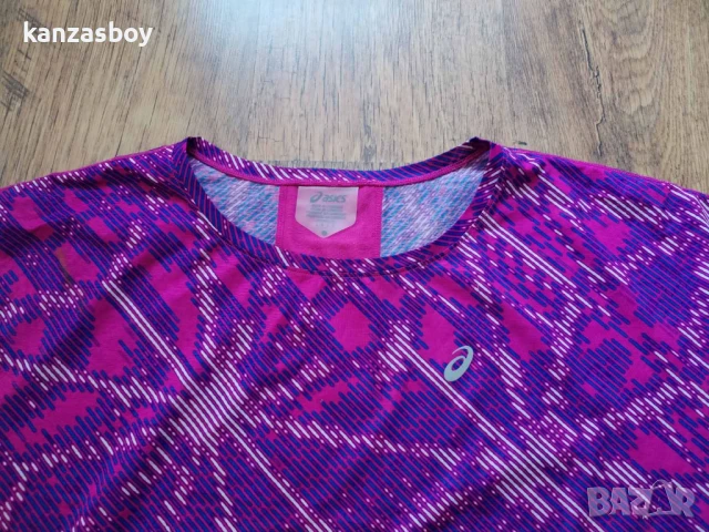 asics - страхотна дамска тениска КАТО НОВА Л, снимка 5 - Тениски - 50951938
