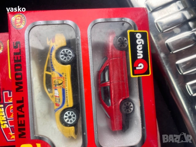 Burago Italy 1:43-сет перфектен, снимка 2 - Колекции - 53404715