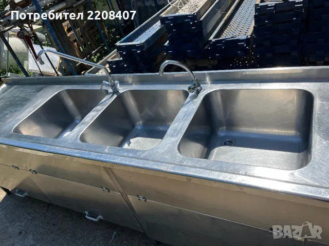 Мивка неръждавейка алпака, снимка 3 - Обзавеждане на кухня - 50304633