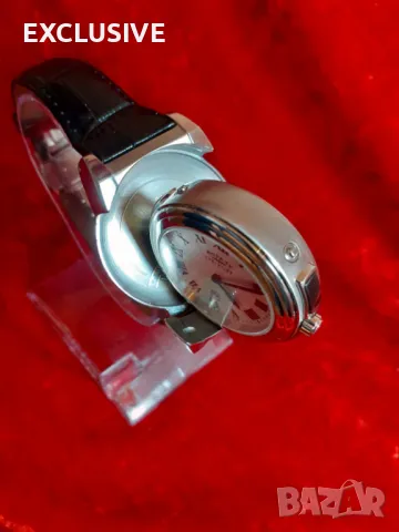 Луксозен часовник с 2 лица и камъни сваровски - Лимитирана серия!, снимка 5 - Дамски - 48448314