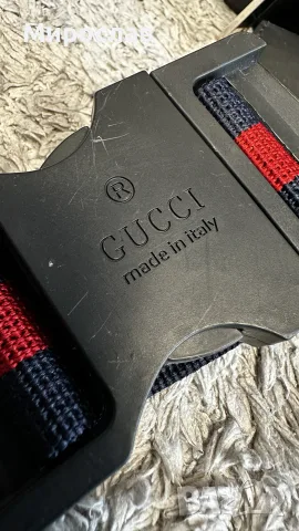 Чанта GUCCI Soft GG Supreme Sherry Line Waist belt bum bag, снимка 7 - Чанти - 56243313