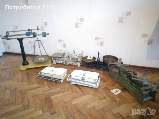Стари кантари от различни времена и различни модели, 