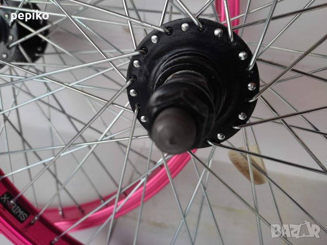 Продавам колела внос от Германия алуминиеви оригинални капли за 20 БМХ 20 цола, снимка 10 - Части за велосипеди - 39434419