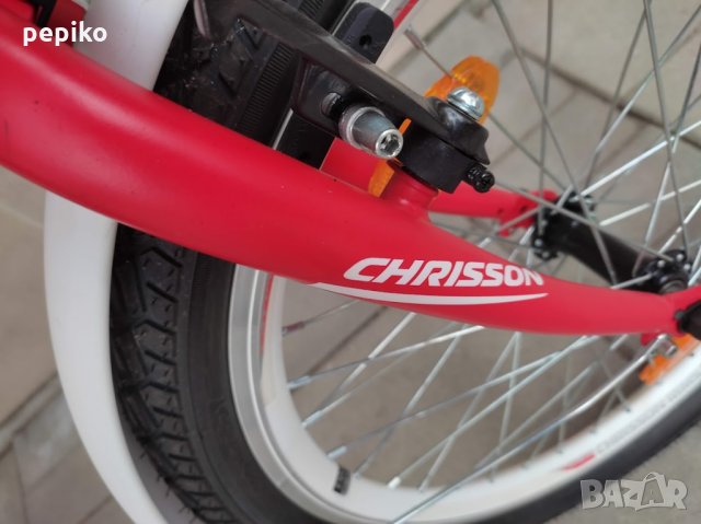 Продавам колела внос от Германия двойно сгъваем велосипед CHRISSON 20 цола, снимка 14 - Велосипеди - 35907456