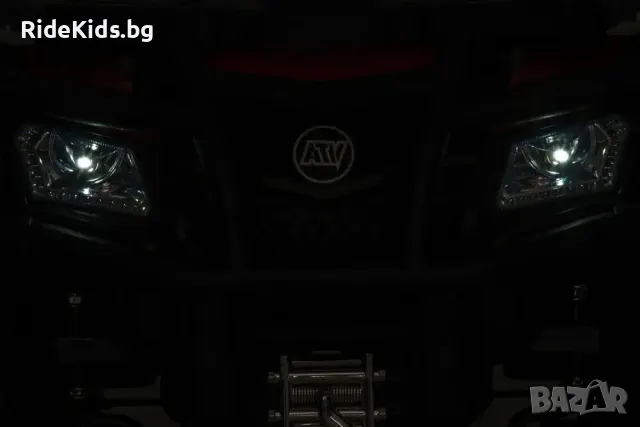 Акумулаторен детски Quad 24V, 4x4, Музикален модул с Bluetooth и USB | Ева Гуми, Син, снимка 11 - Детски велосипеди, триколки и коли - 50228006