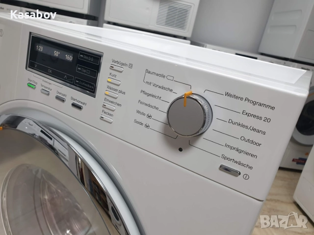 Miele W1 - TwinDos - Подсветка - Пералня Миеле 12м Гаранция, снимка 4 - Перални - 52895372