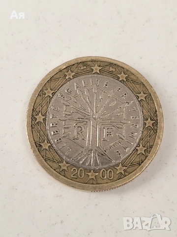 1 euro 2000 , снимка 3 - Нумизматика и бонистика - 53148332