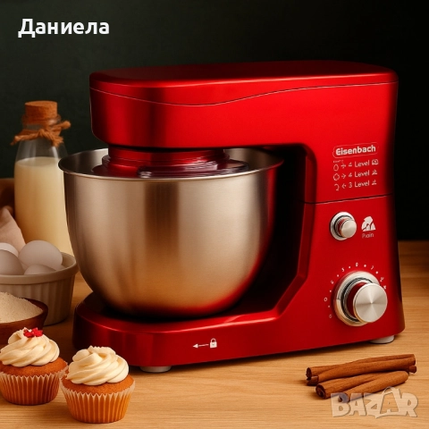  Професионален кухненски планетарен миксер , снимка 2 - Миксери - 51635481