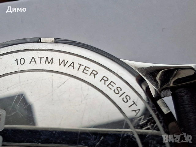 Ръчен часовник Lotus с верижка от естествена кожа, снимка 3 - Мъжки - 53506294