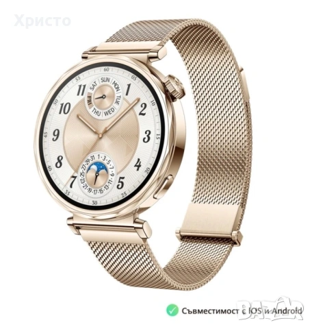 Дамски смарт часовник Huawei Watch GT 6, 41ММ, Gold   