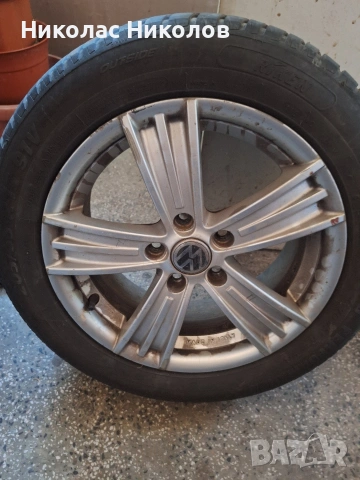 Продавм гуми с джанти гумите са летни, снимка 2 - Гуми и джанти - 53606244