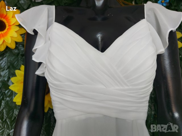 Сватбена рокля за подписване или кръщене, снимка 3 - Сватбени рокли - 39852932