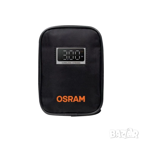 Компресор Osram TYREinflate 4000 за гуми, 8.3 bar, 12V DC, 90dB, с вградена батерия 5000mAh, снимка 6 - Аксесоари и консумативи - 51057258