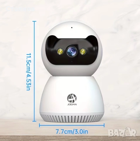 1080p Full HD Камера/Нощно виждане/Дистанционно управление/за Дома, снимка 2 - Камери - 53395342