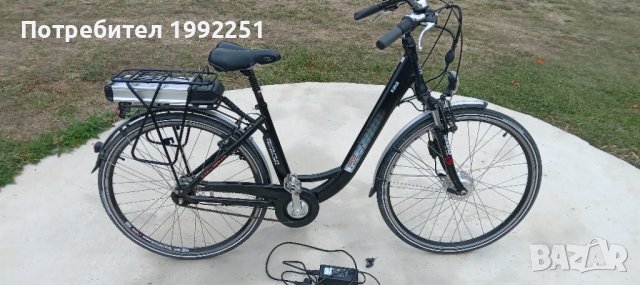   Алуминиев електрически велосипед CYCO E-Bike. 28цола. 7 скорости. 36 волта. 250W мощност на мотора