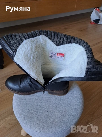 Кожени ботуши Rieker, номер 38, снимка 4 - Дамски ботуши - 51287454