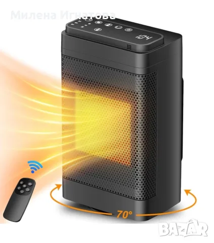 Керамичен нагревател HotVex ceramic heater 1500 W + Дистанционно