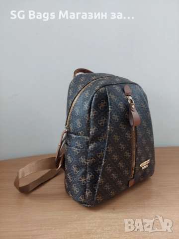 Guess дамска чанта тип раница дамска раница код 301, снимка 8 - Раници - 44421770