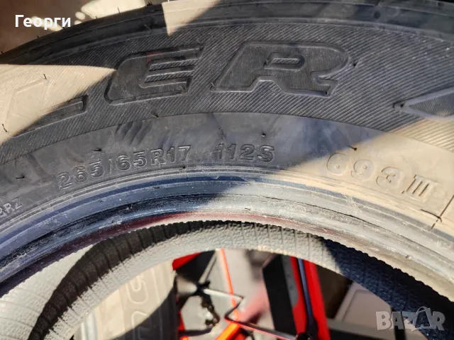 4бр.летни гуми 265/65/17 Bridgestone, снимка 6 - Гуми и джанти - 49606030