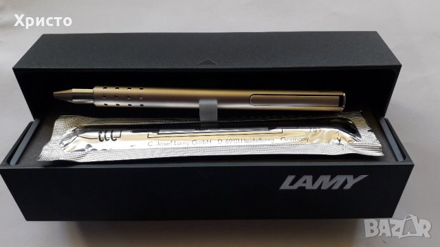 ролер Лами Суифт Lamy Swift Palladium модел 330, метал с паладиево покритие, снимка 5 - Ученически пособия, канцеларски материали - 35898215