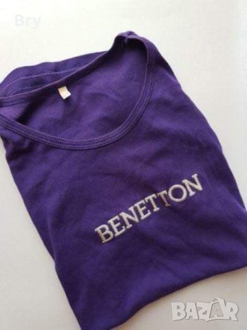 Тениска Benetton , снимка 4 - Тениски - 35838233