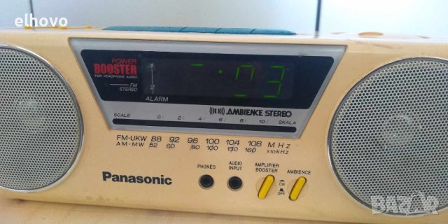 Радиочасовник Panasonic RC-X210, снимка 6 - Радиокасетофони, транзистори - 42244529